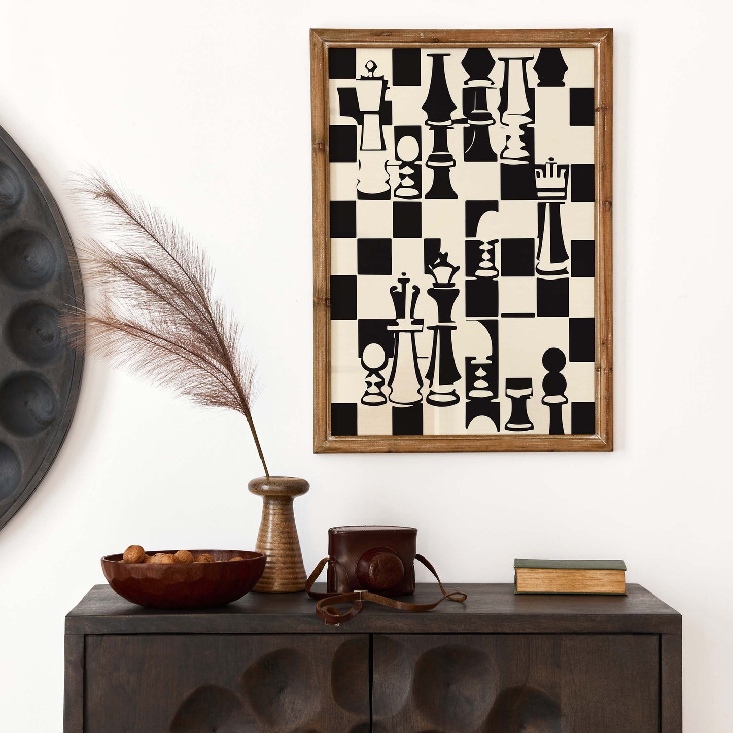 Chess Pieces Wall Print