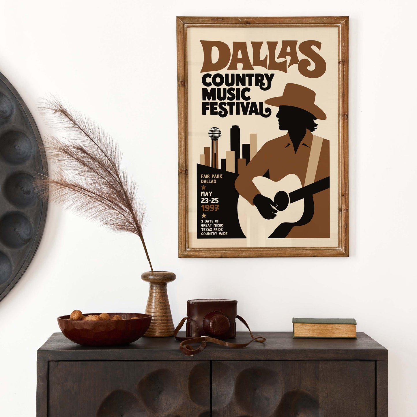 Dallas Country Music Festival Poster
