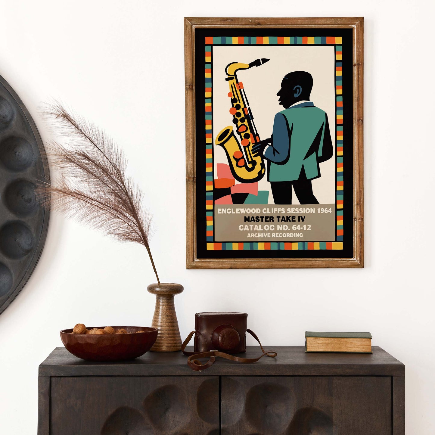 Englewood Cliffs Jazz Session Print
