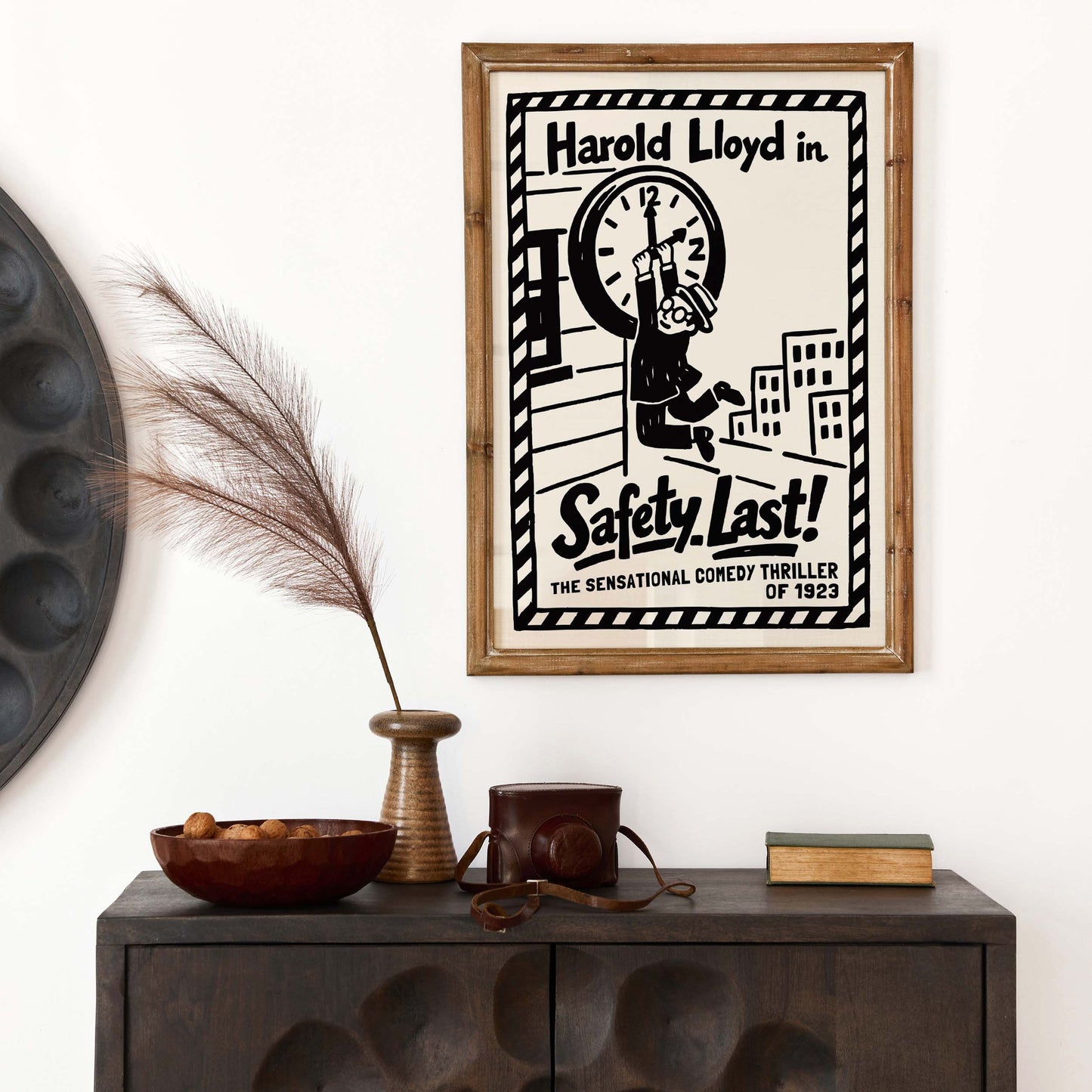 Safety Last Silent Film Poster