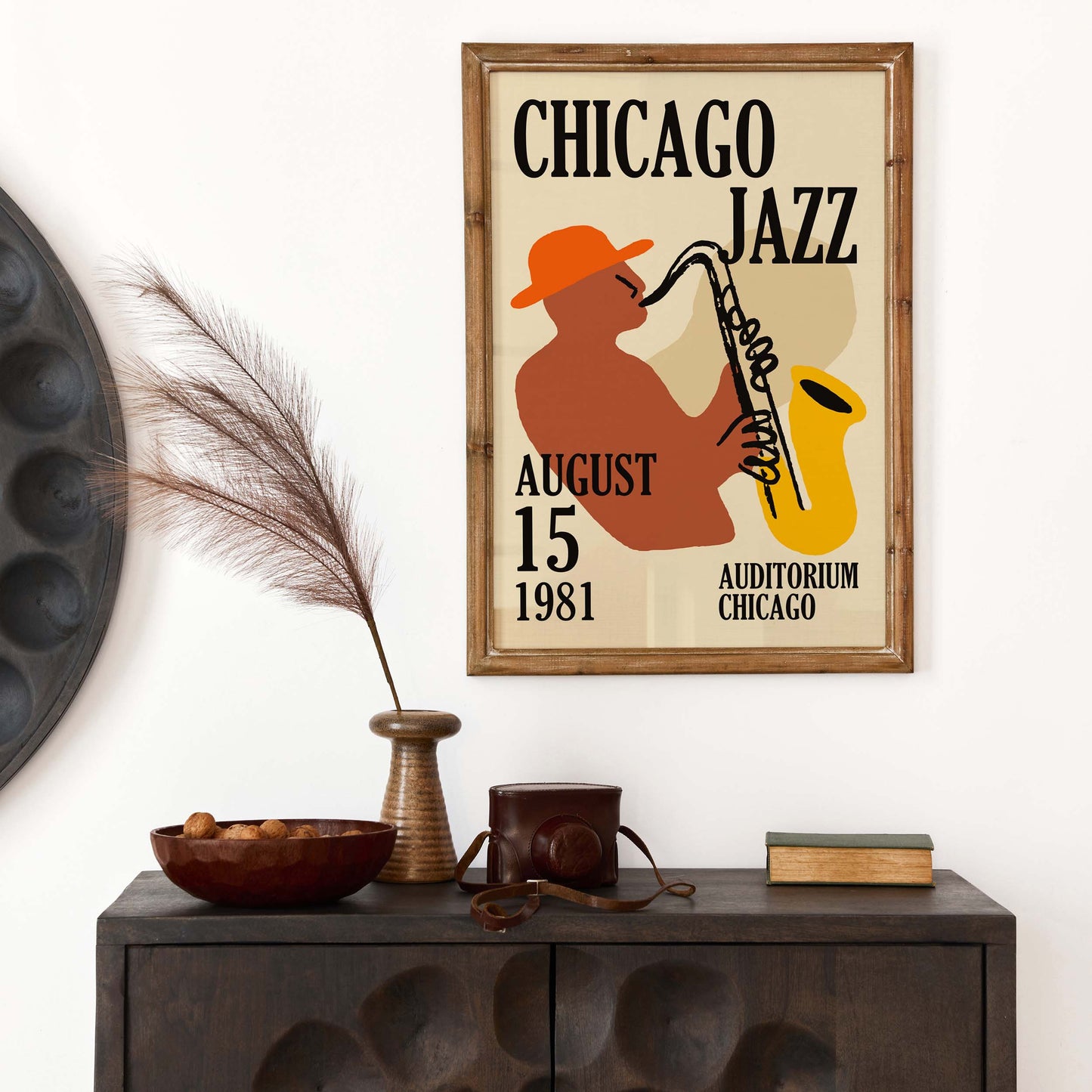 Chicago Jazz Fest Poster Wall Art