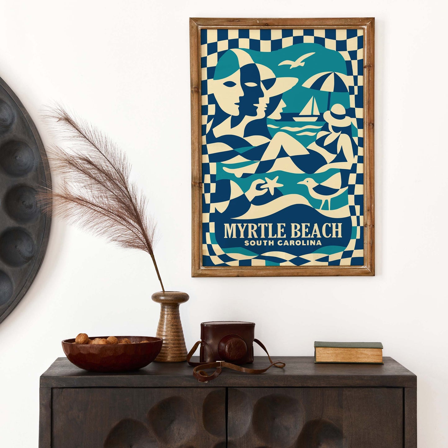 Myrtle Beach South Carolina Travel Poster