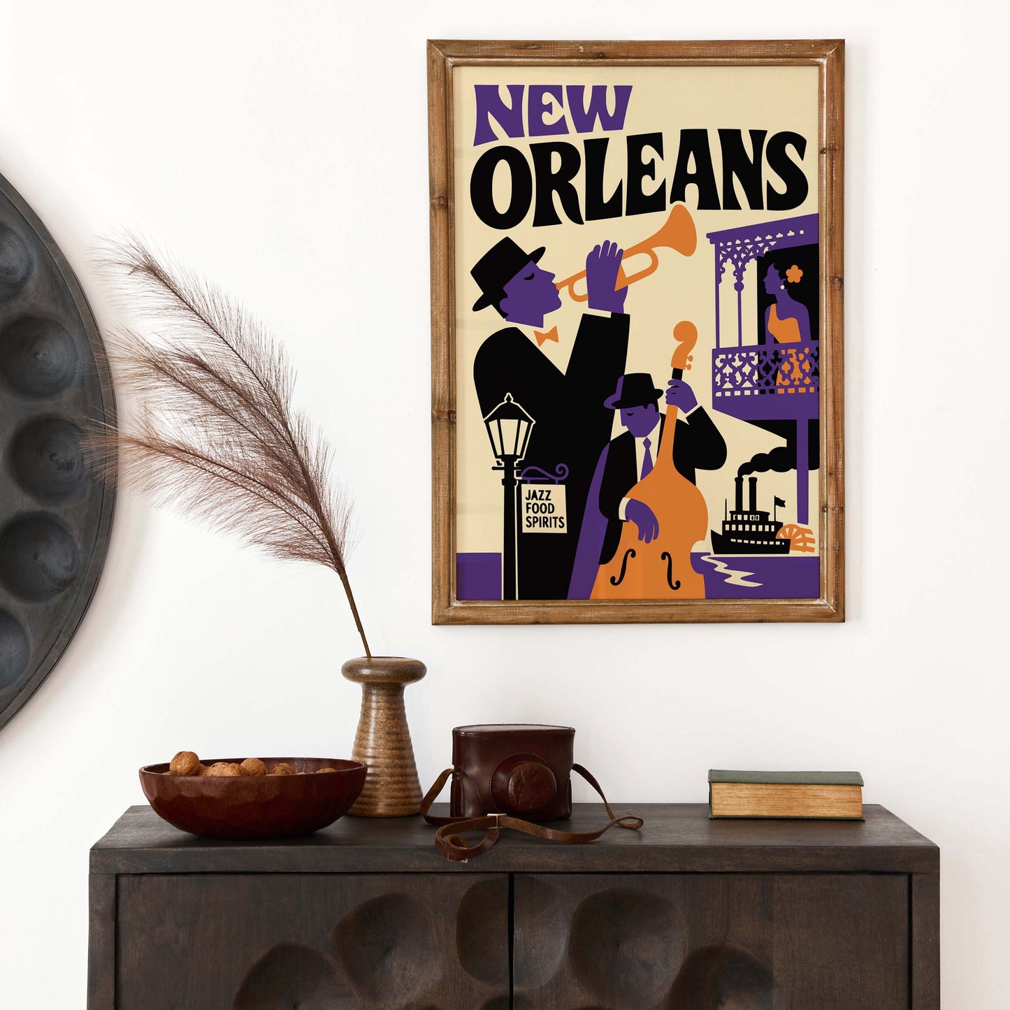 New Orleans Jazz & Spirits Vintage Poster