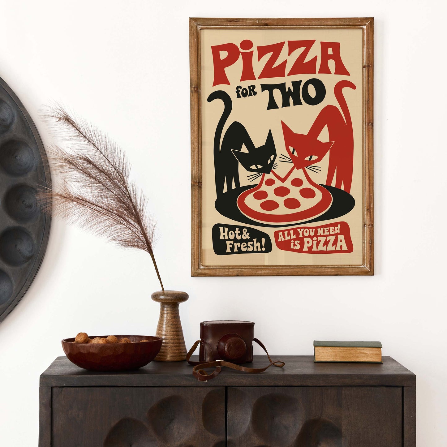 Pizza For Two Wall Art