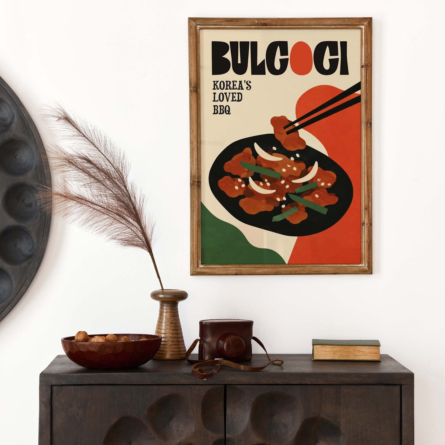 Bulgogi Korean BBQ Poster Print
