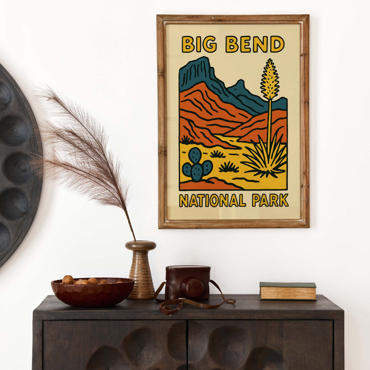 Plakat Parku Narodowego Big Bend