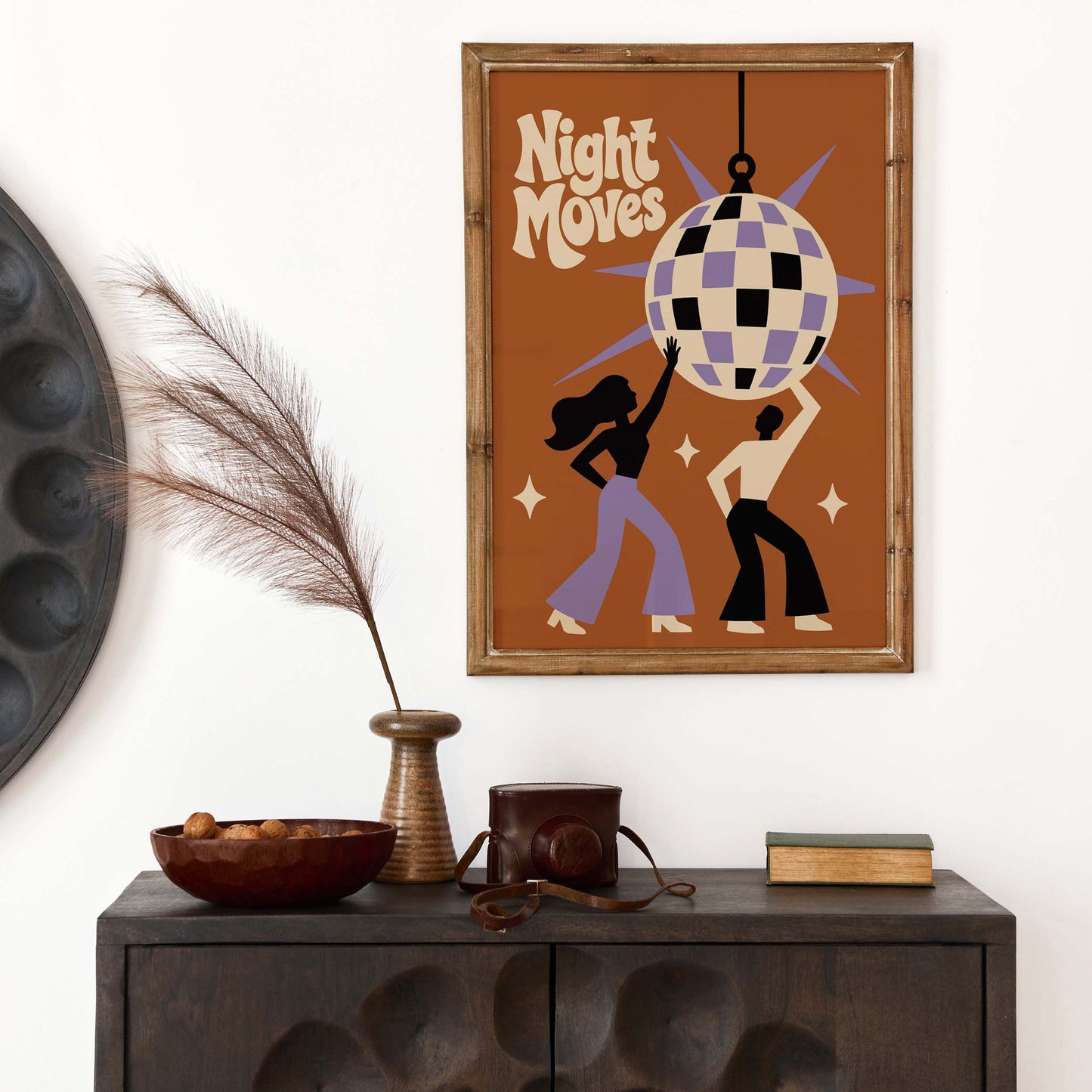 Night Moves Disco Poster Print