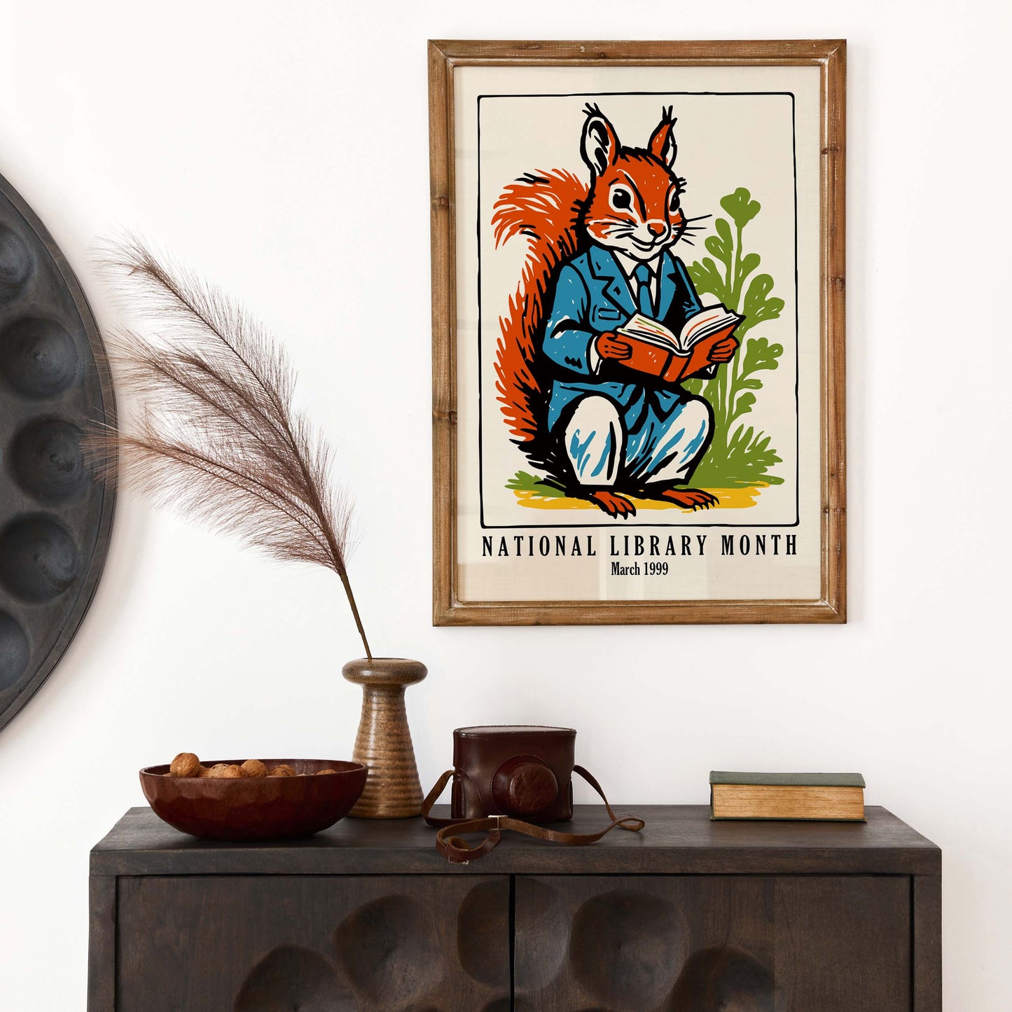 1999 National Library Week Poster Art Print
