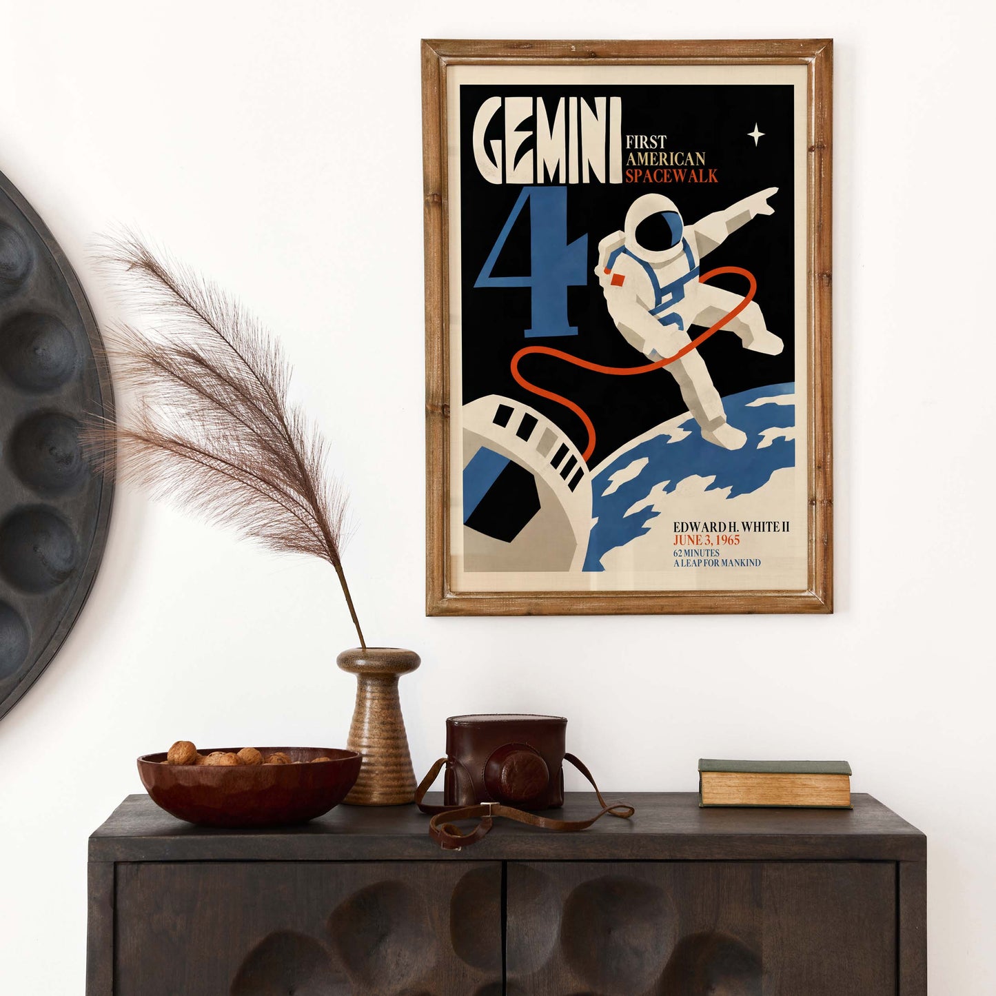 Gemini Spacewalk Poster Print