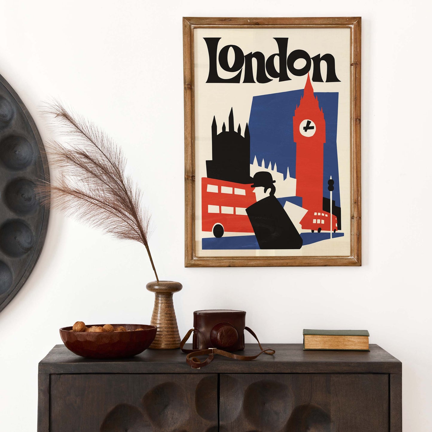 London Travel Poster For Living Room