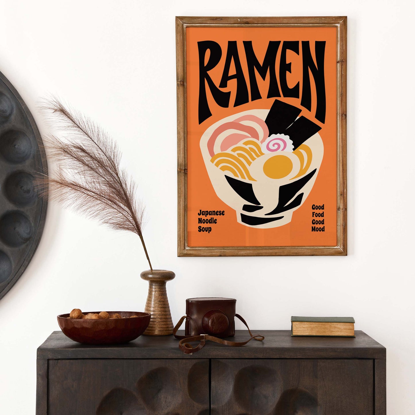 Ramen Poster Japanese Noodle Print