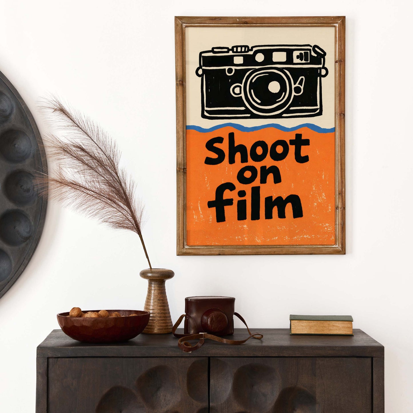Shoot On Film Camera Poster Art Print