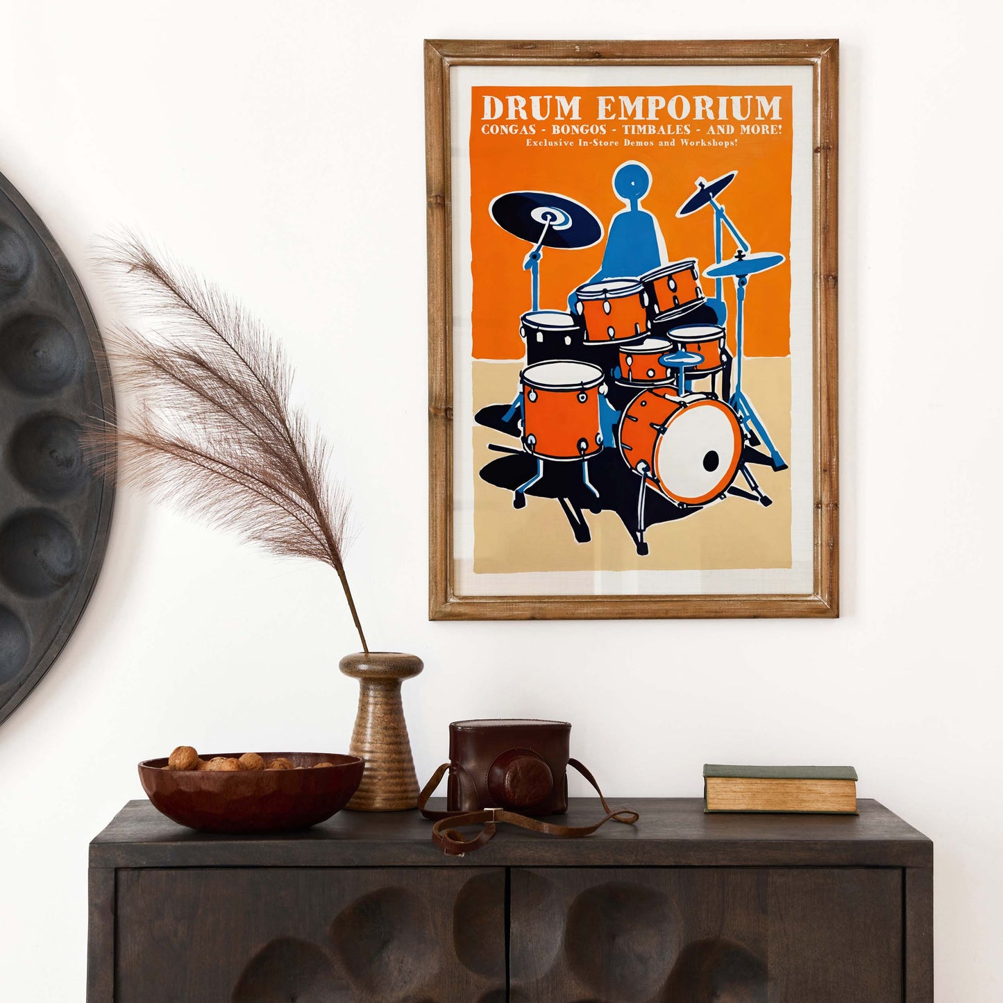 Drum Store Music Poster Wall Art