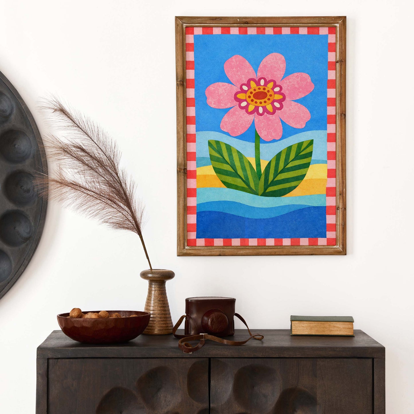 Colorful Floral Garden Poster Wall Art