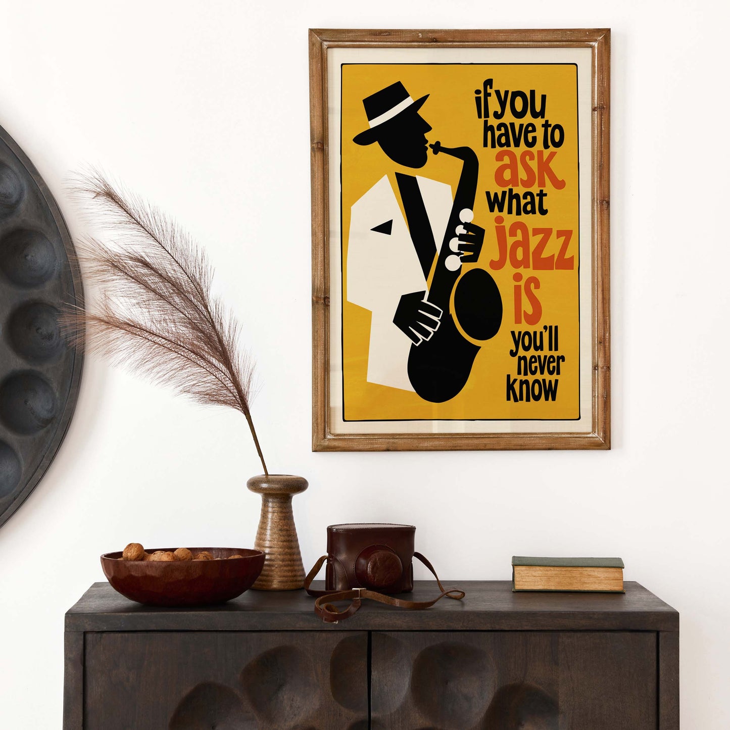 Jazz Quote Poster For Living Room