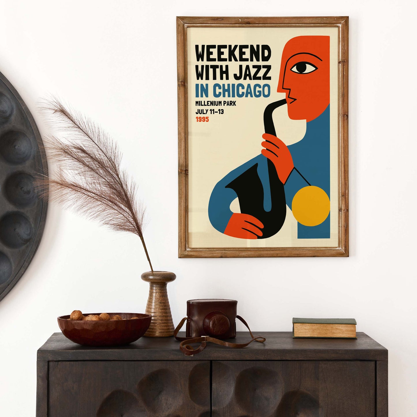 Chicago Jazz Wall Art Print