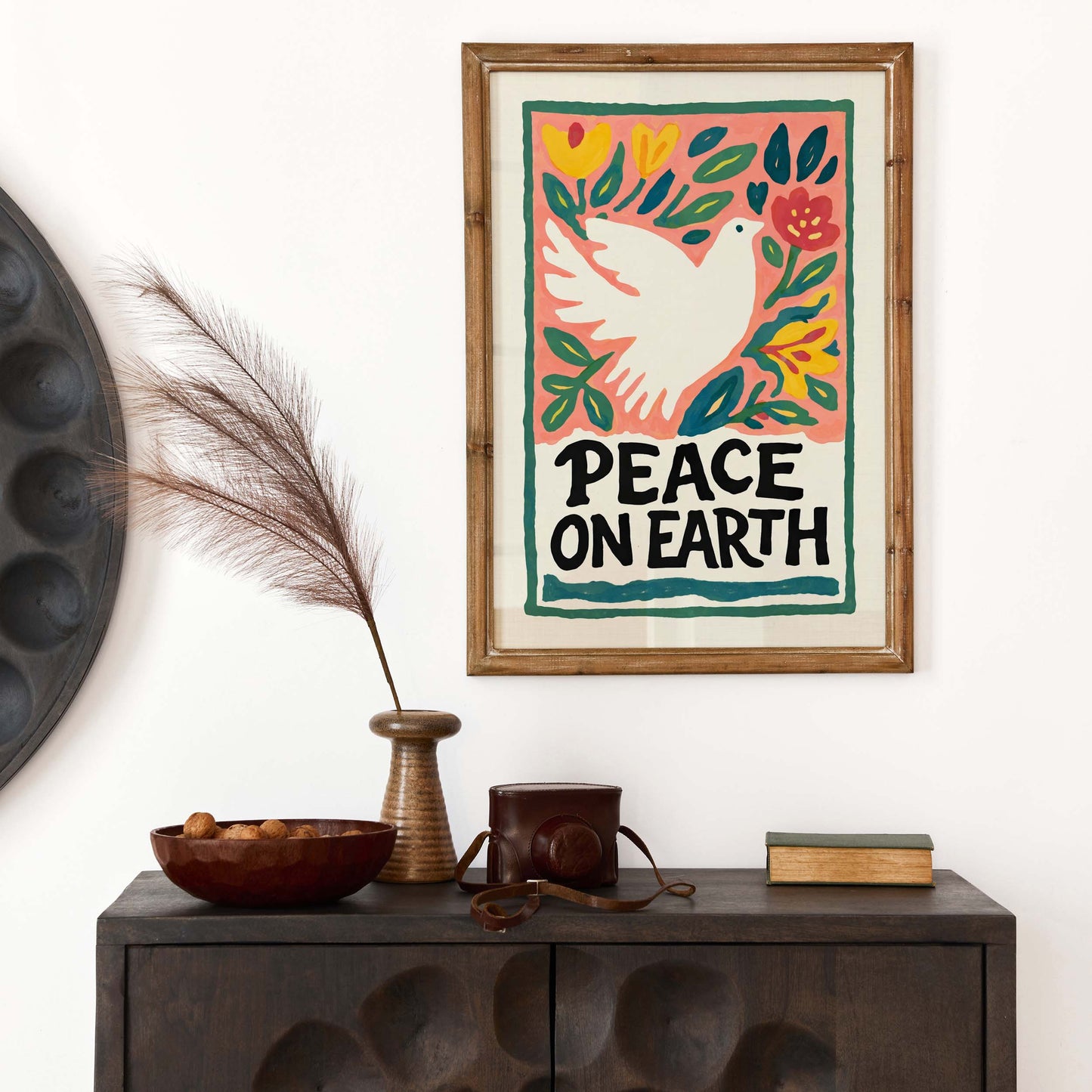 Peace on Earth Dove Poster Print