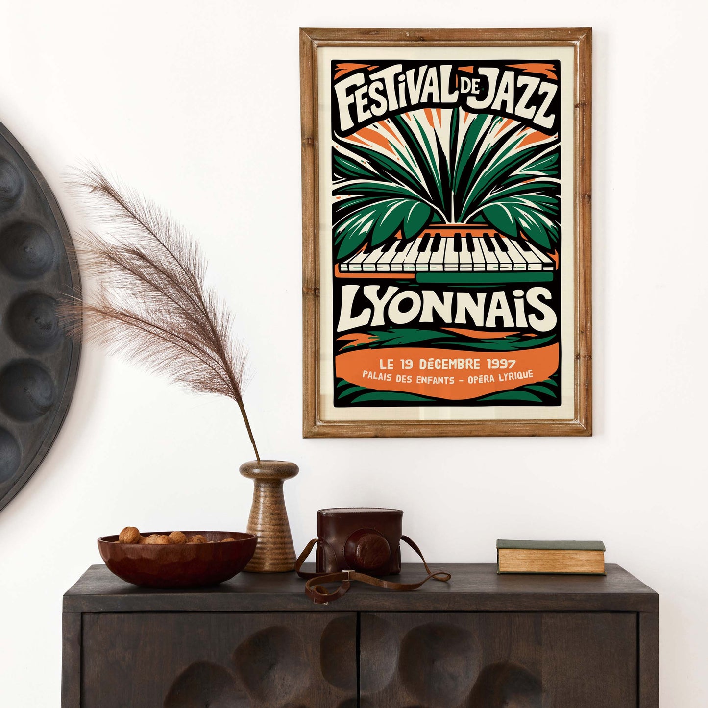Festival Jazz Lyonnais Poster Print