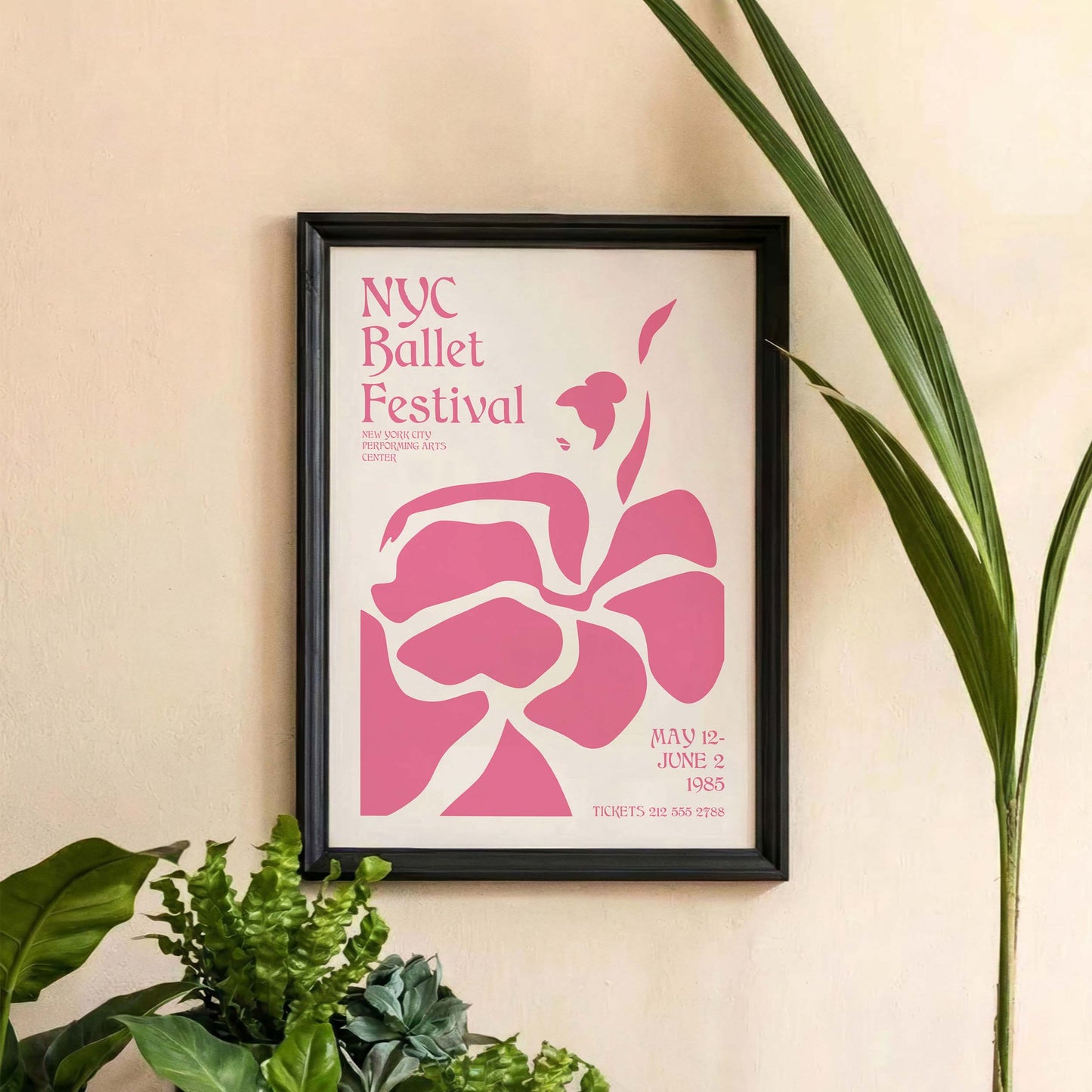 NYC Ballet Festival Poster Print