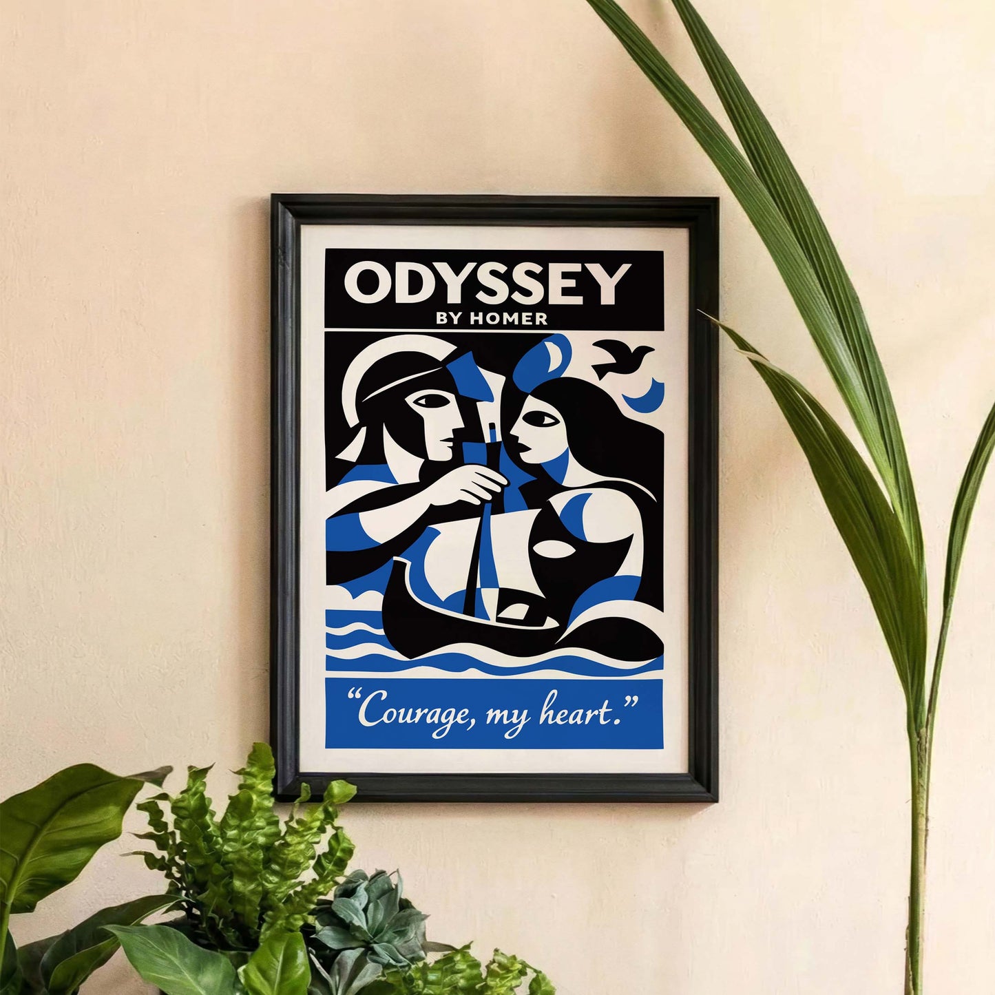 Odyssey Hero Poster Wall Art