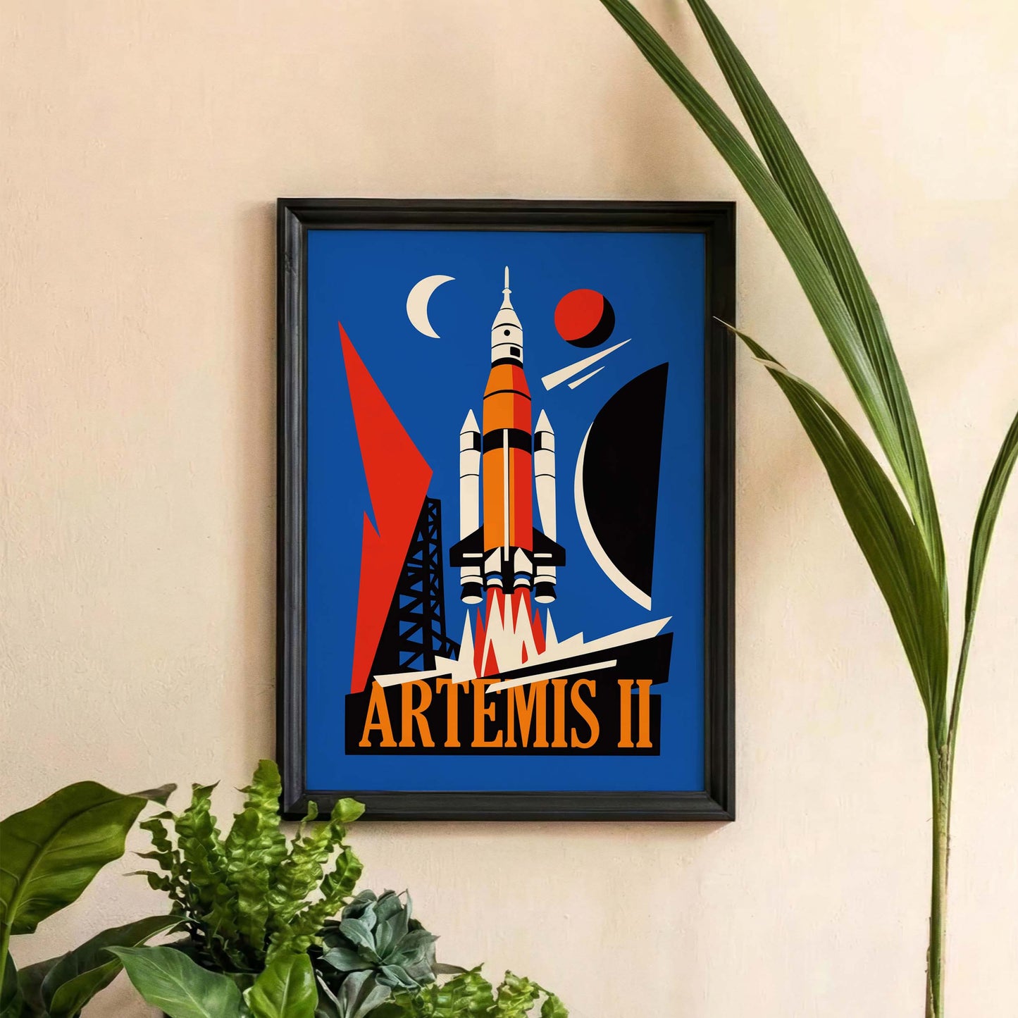 Artemis II Space Mission Poster