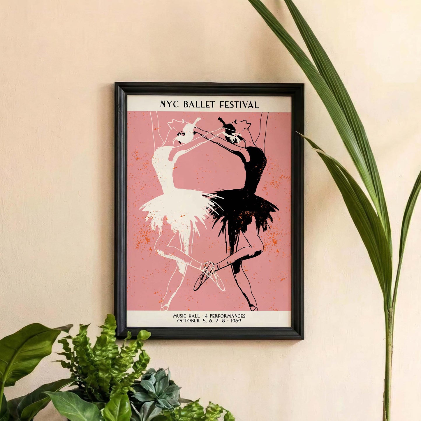 NYC Ballet Festival Poster Print