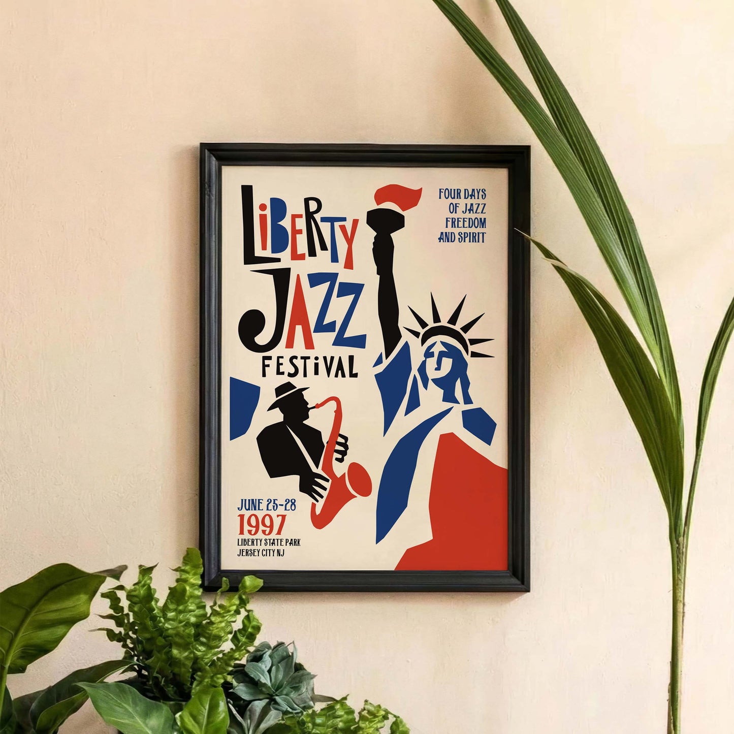 Liberty Jazz Festival Poster