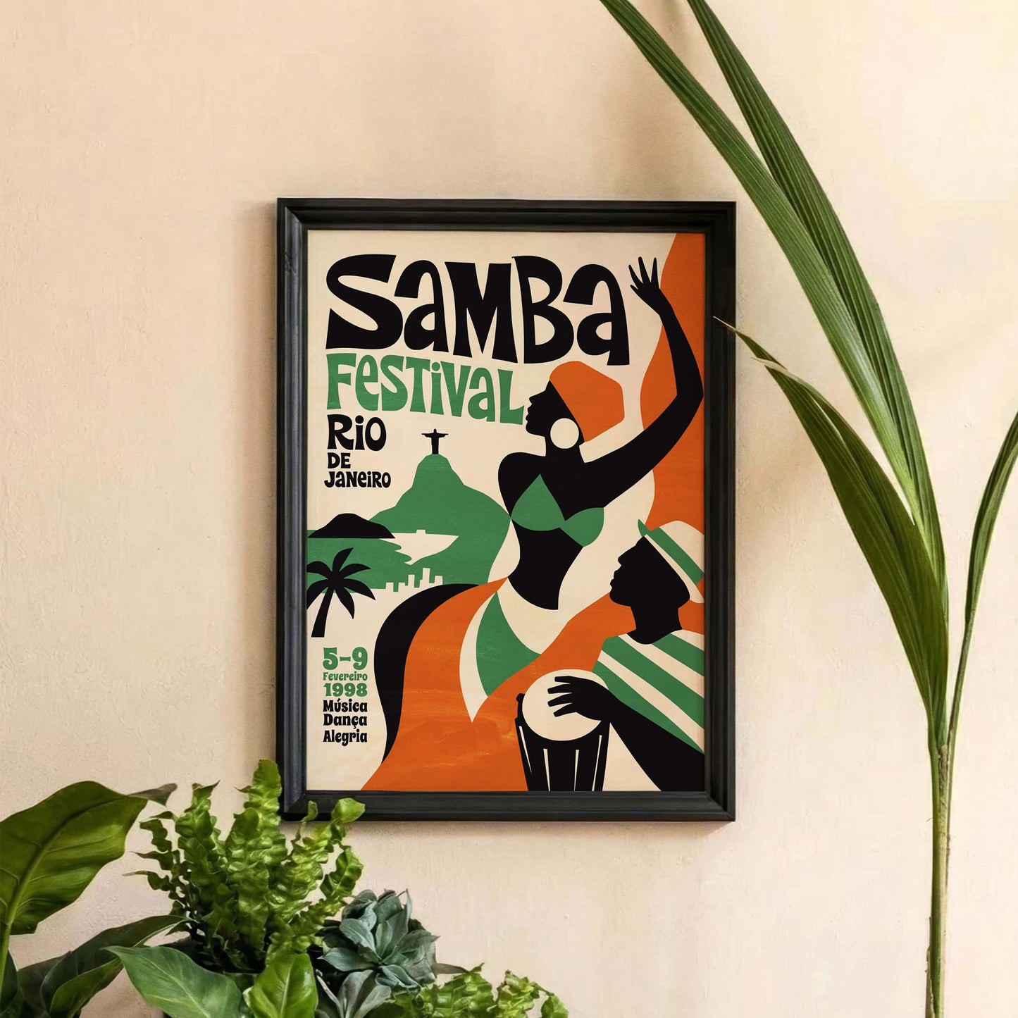 Rio Samba Festival Poster