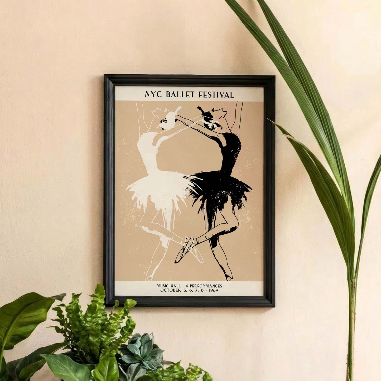 Ballet Festival Poster For Bedroom