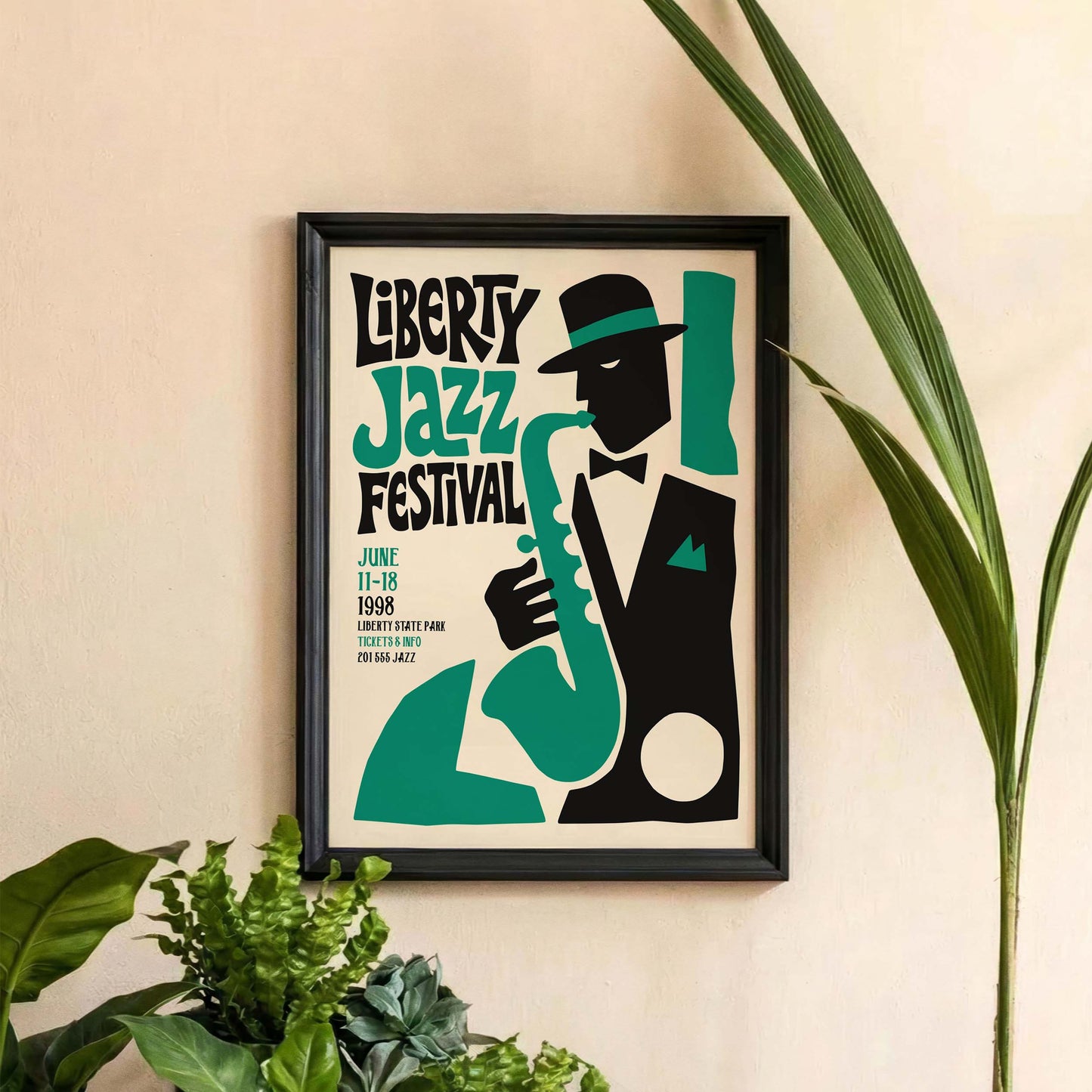 Liberty Jazz Festival Poster