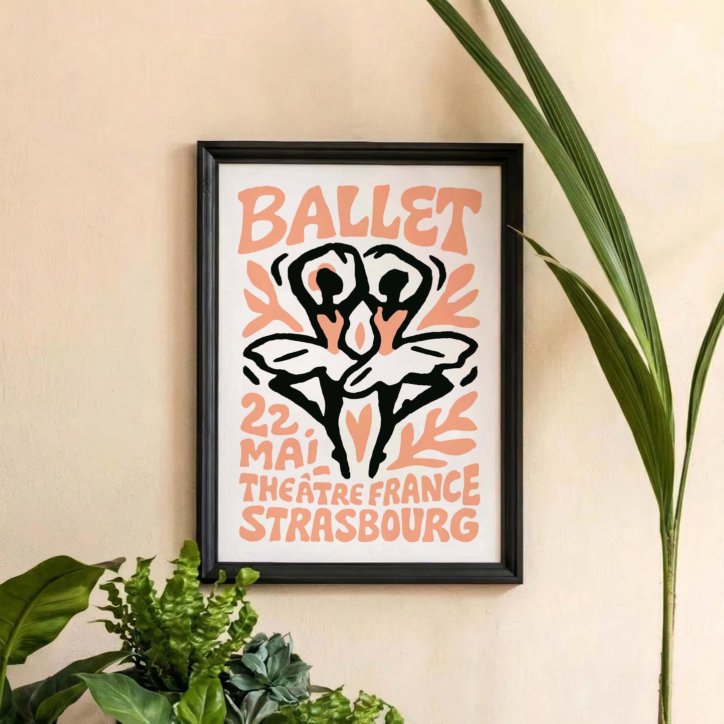 Strasbourg Ballet Poster Print
