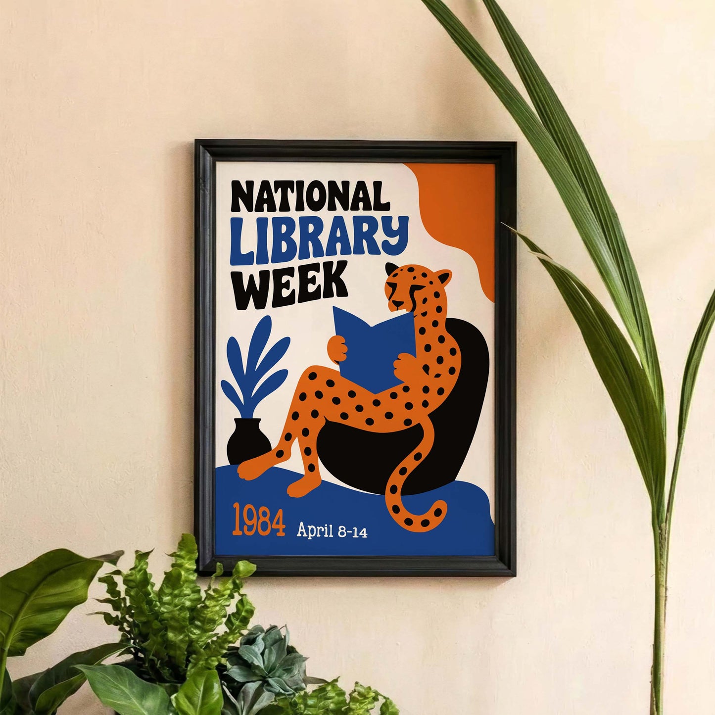 National Library Week 1984 Poster