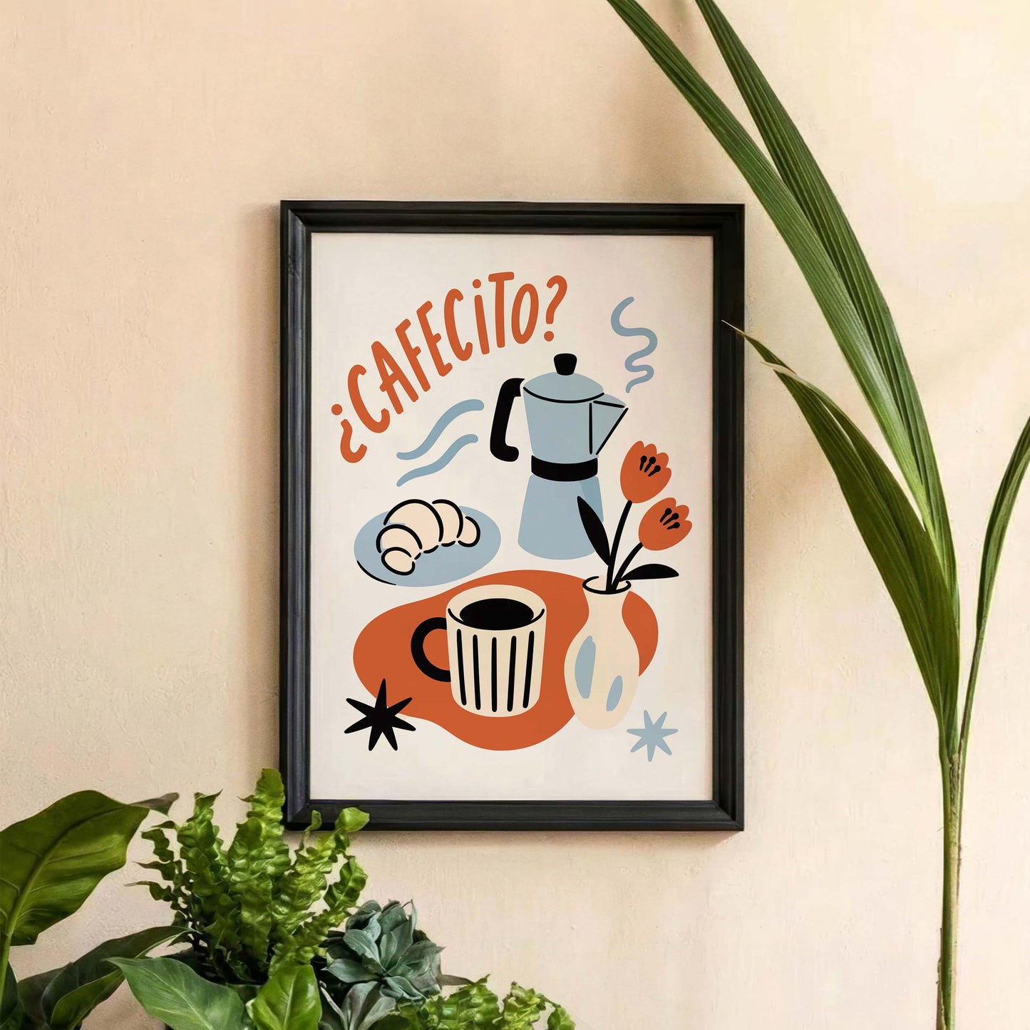 Cafecito Coffee Kitchen Print