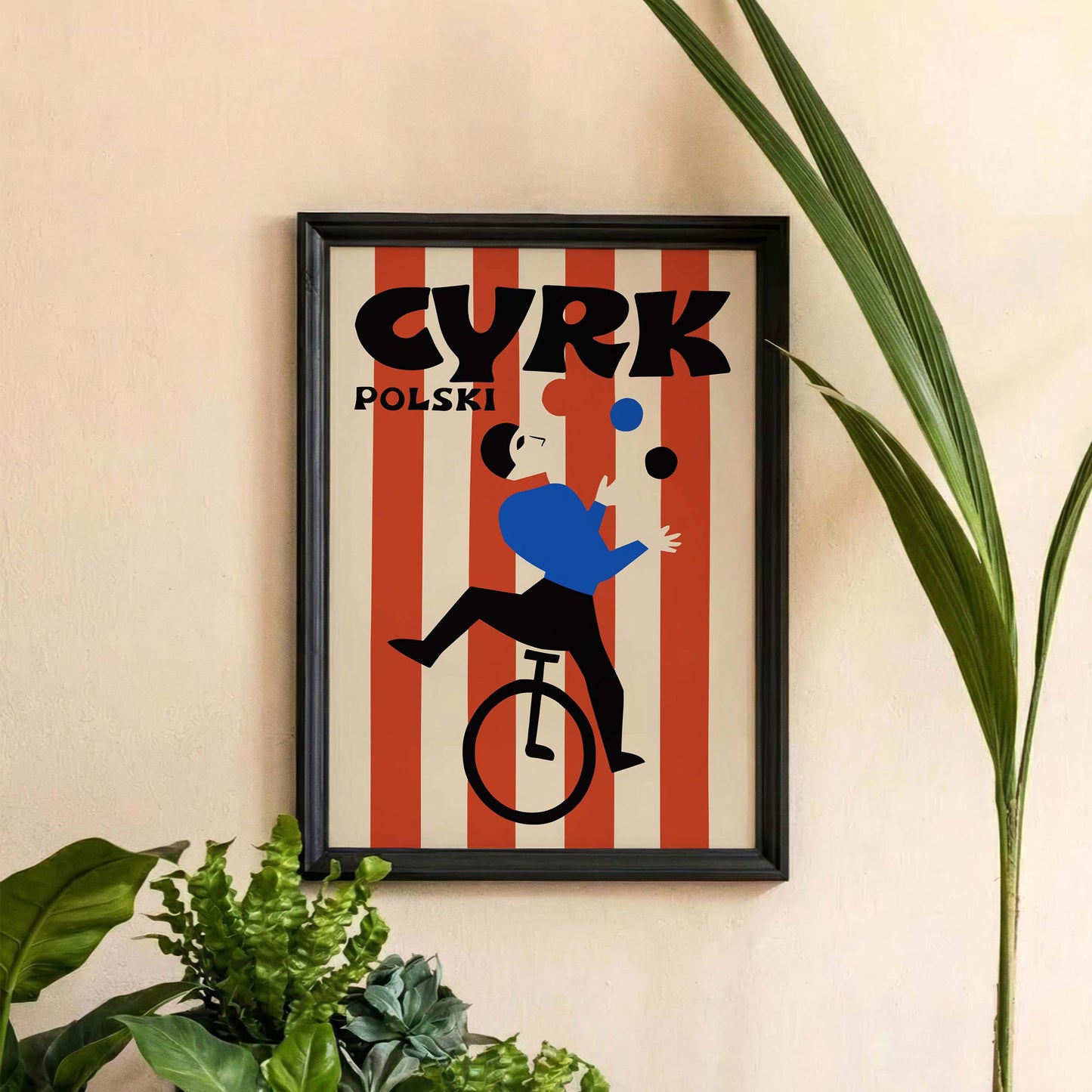 Cyrk Polski Circus Poster Print