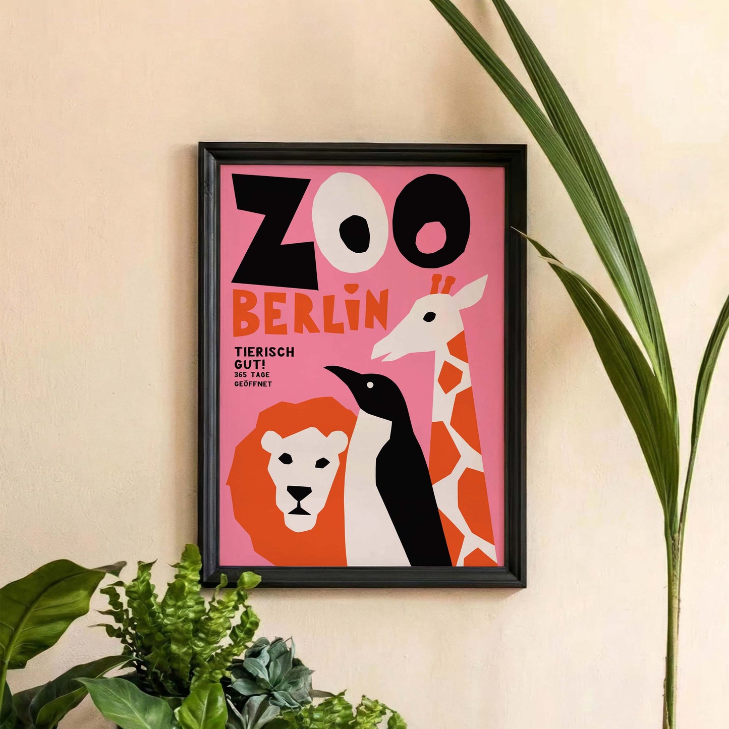 Berlin Zoo Poster Nursery Playroom