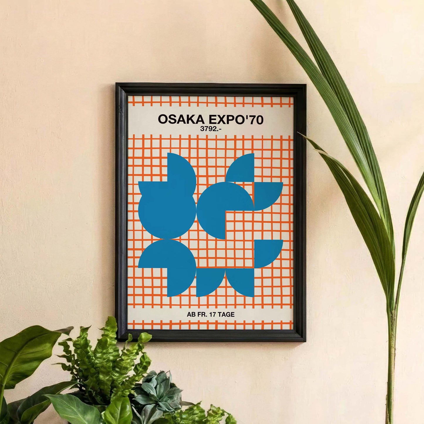 Osaka Expo Seventies Poster Print