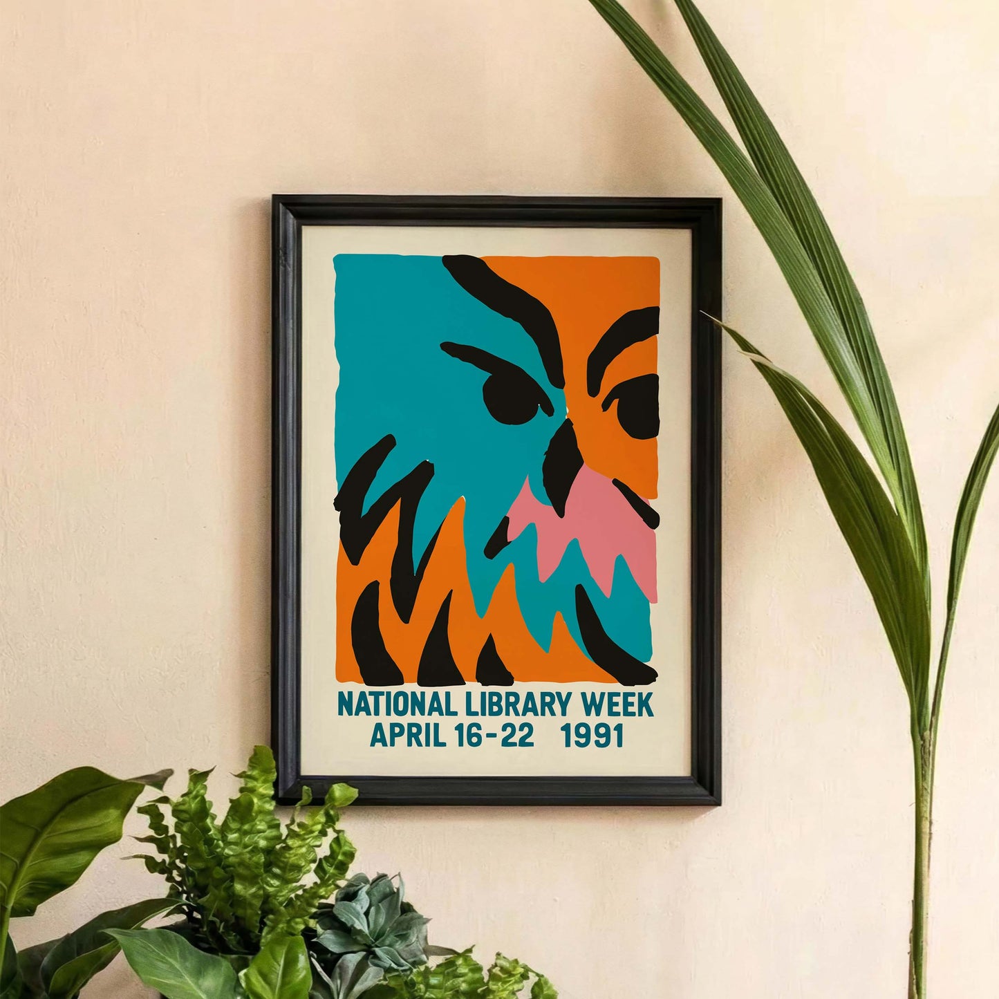 1991 National Library Week Poster