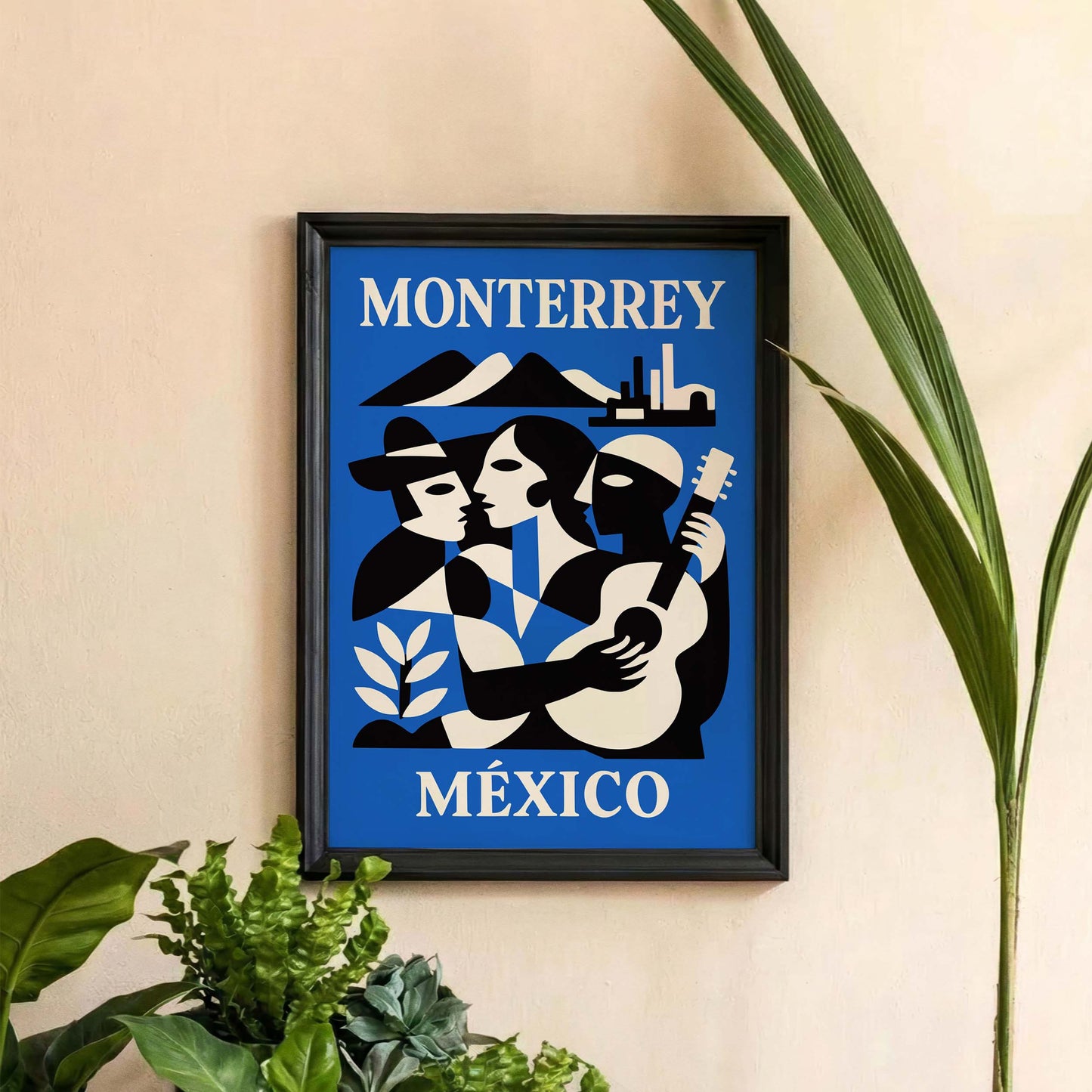 Monterrey Mexico Travel Poster