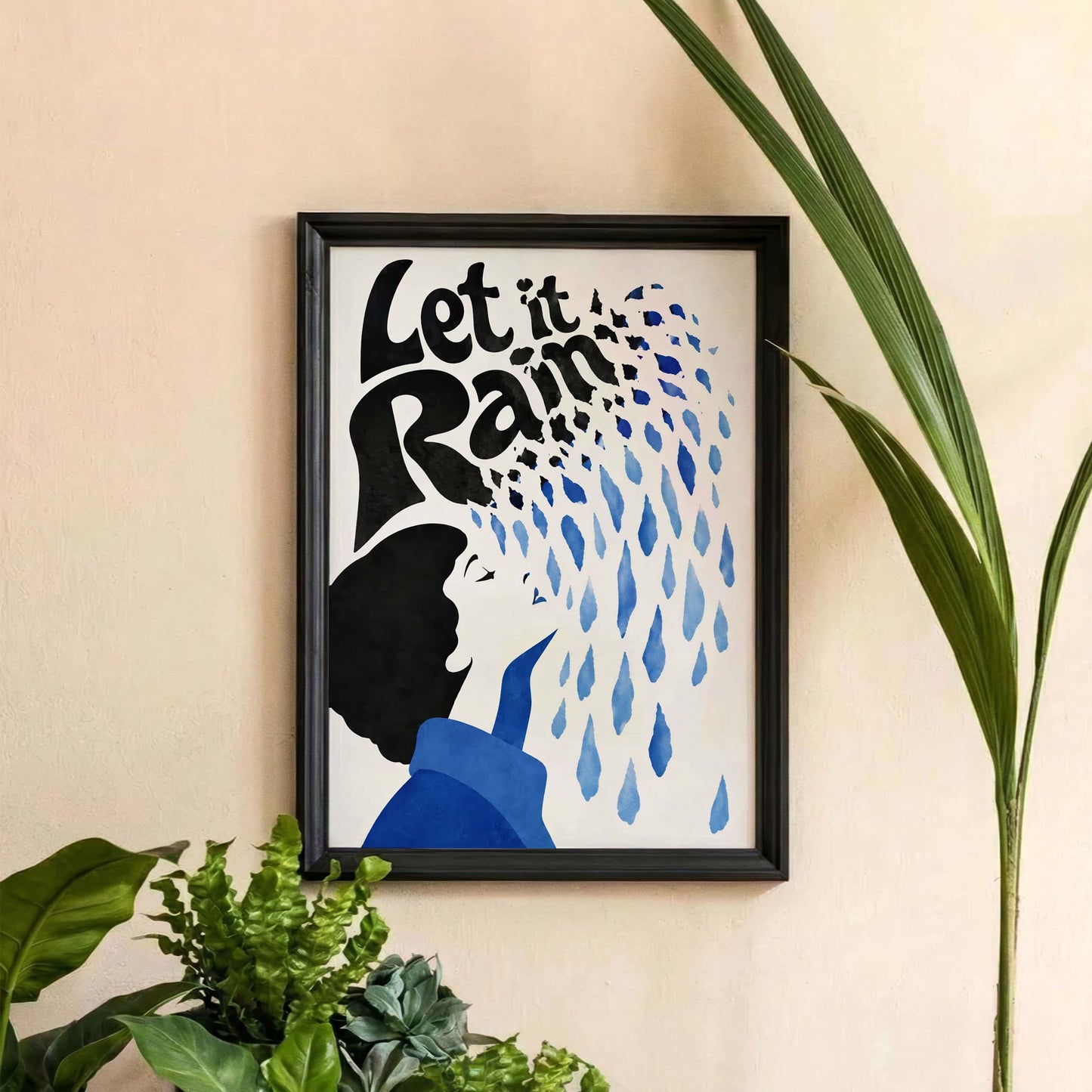 Let It Rain Wall Art