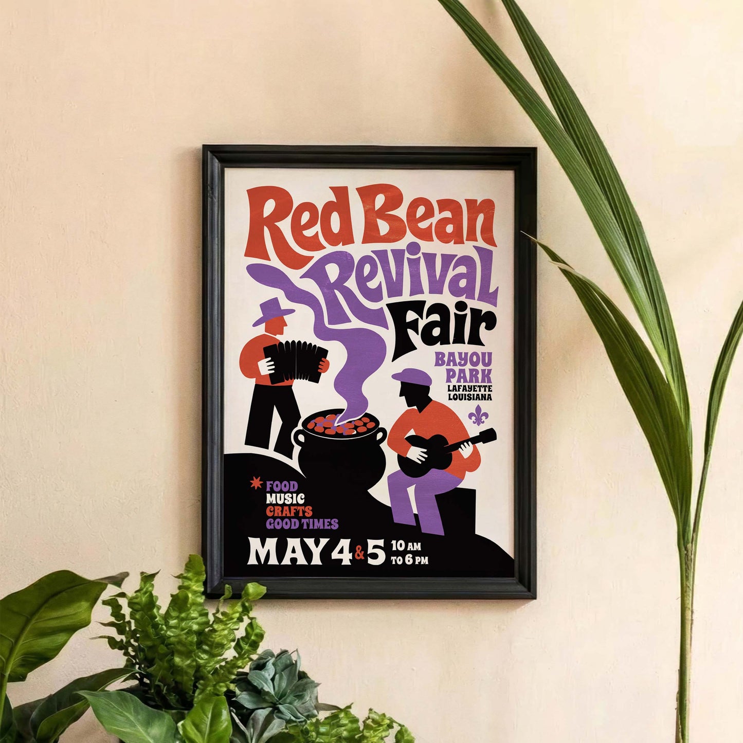 Red Bean Revival Fair Poster