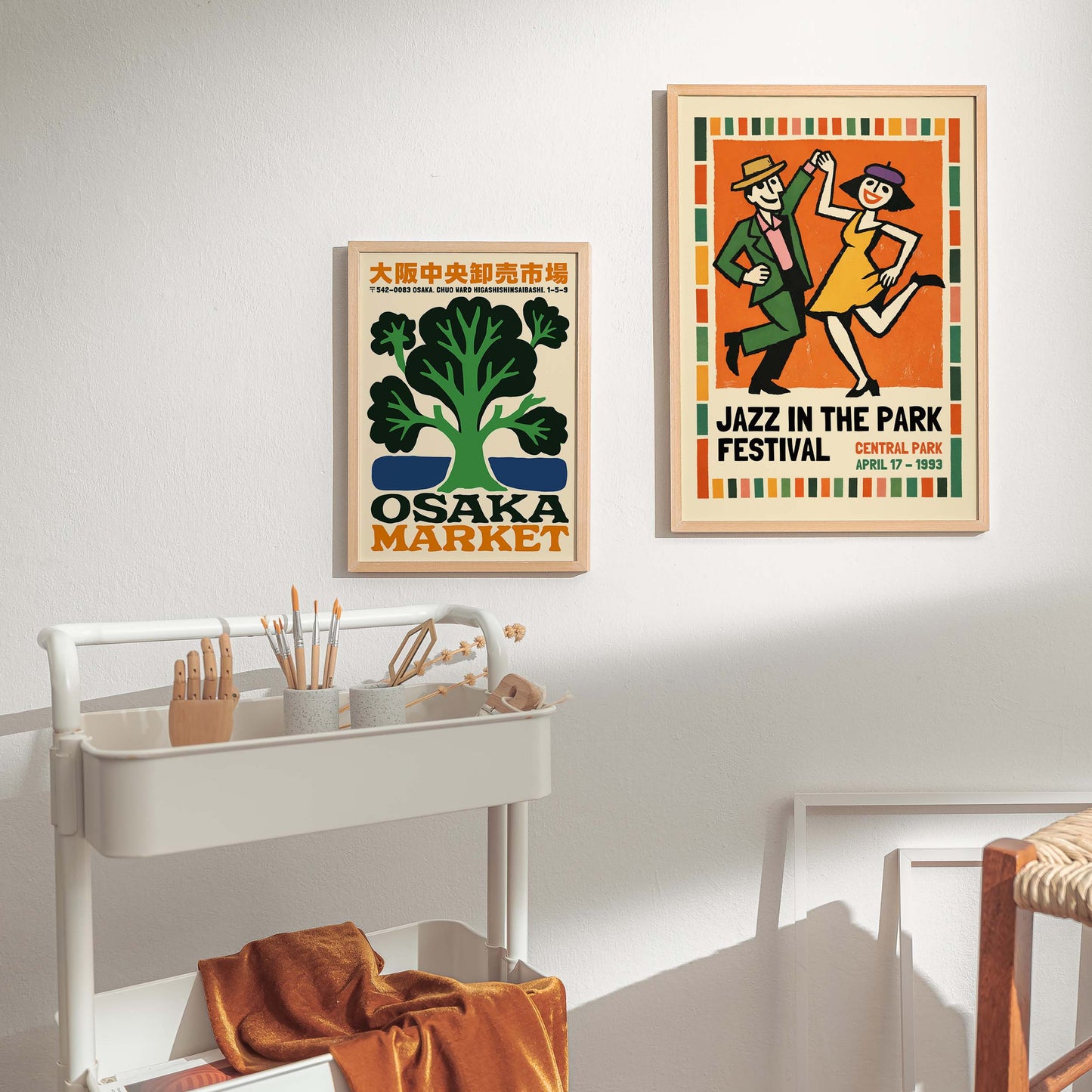 Jazz In The Park Festival Print