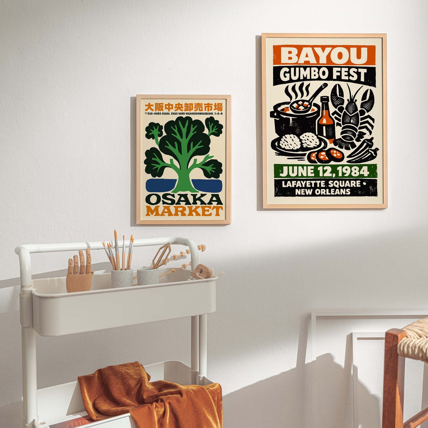Bayou Gumbo Fest Poster Print