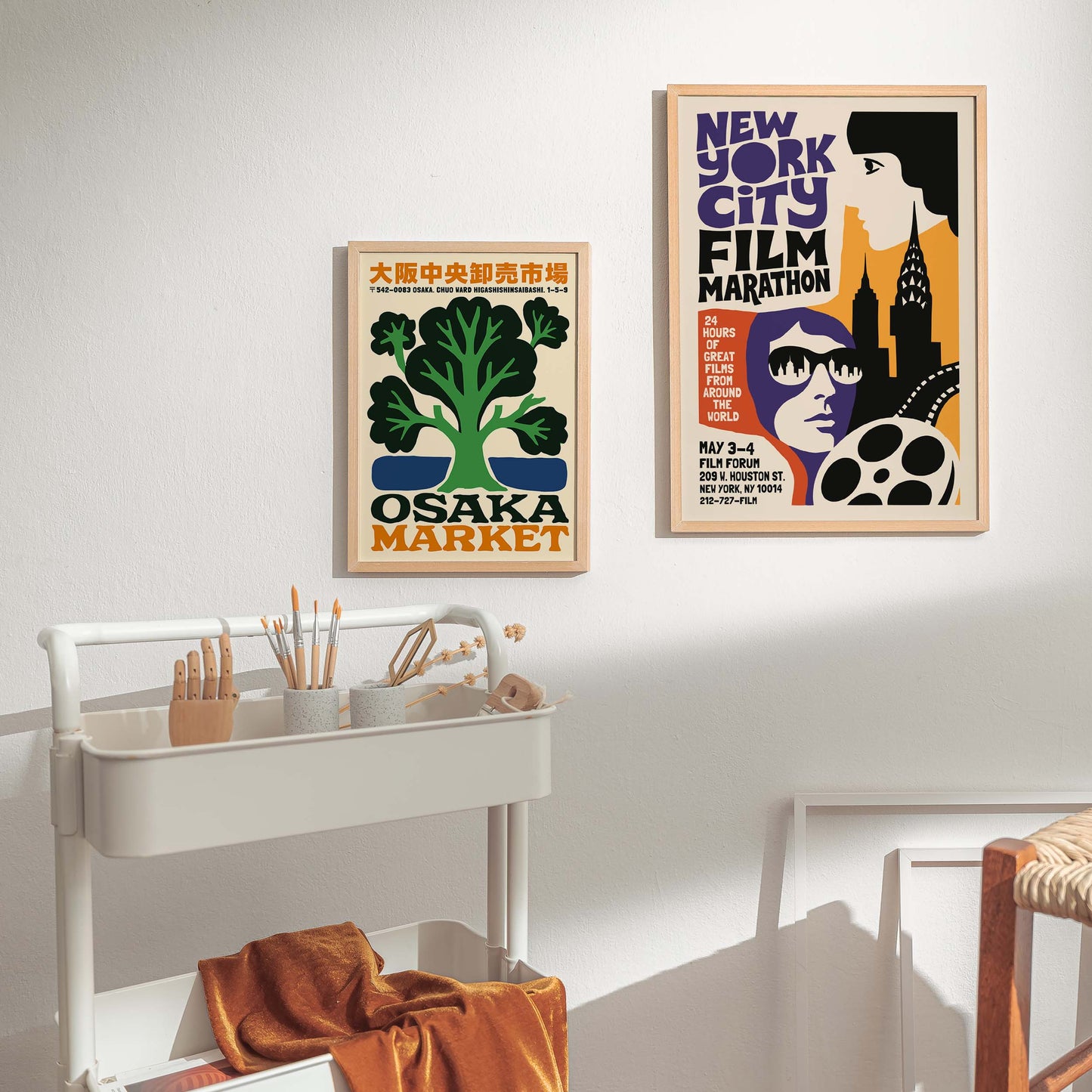 New York Film Marathon Poster