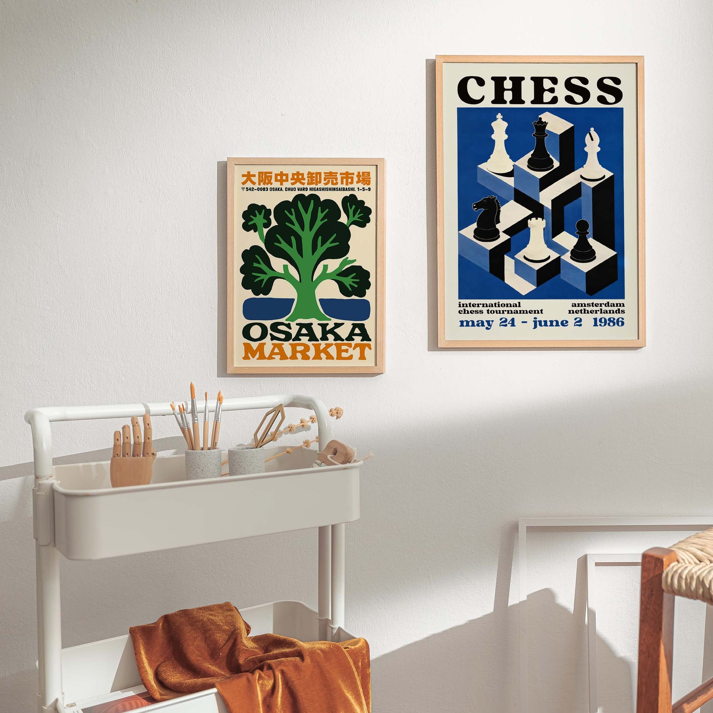 International Chess Tournament Poster Print