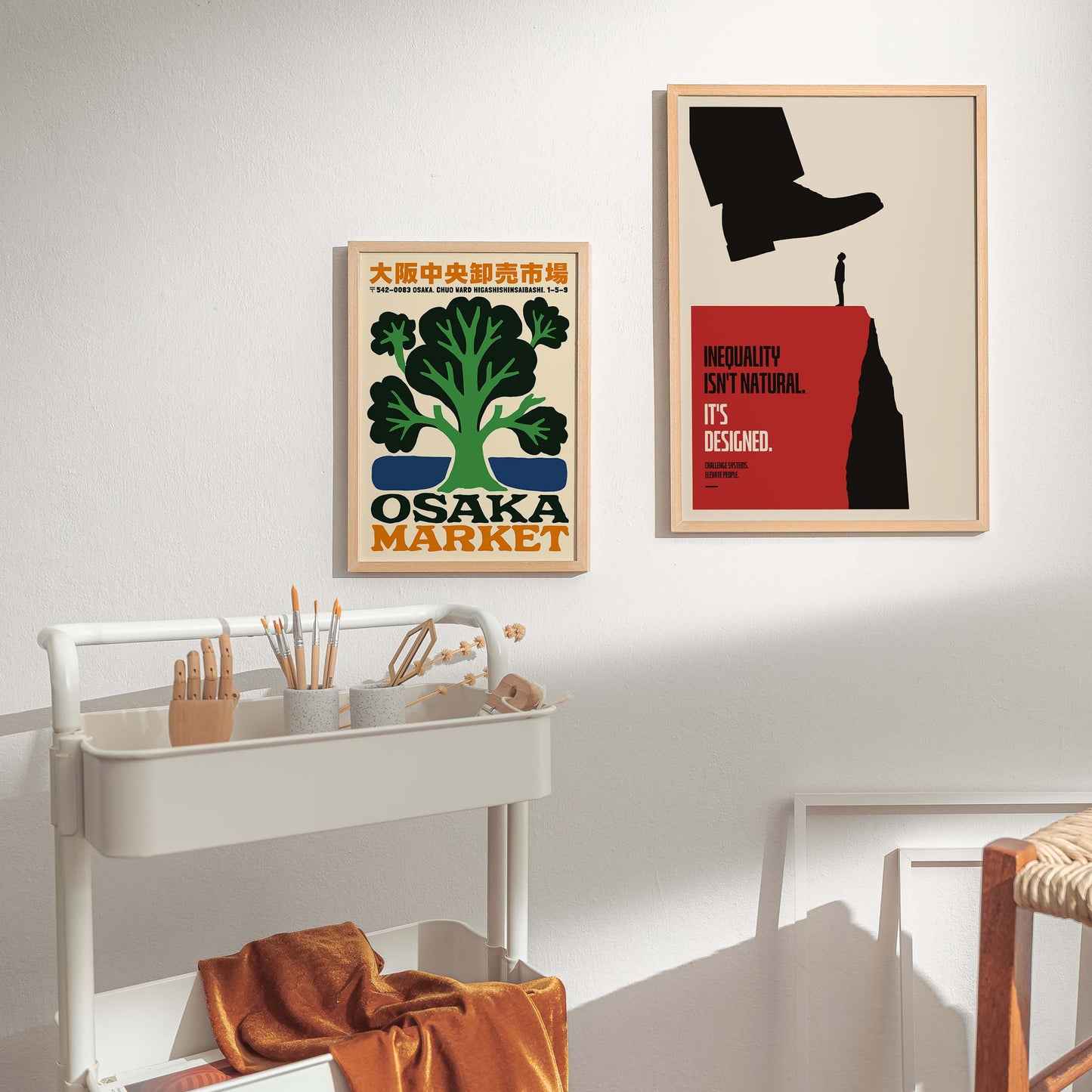 Inequality Awareness Poster Print
