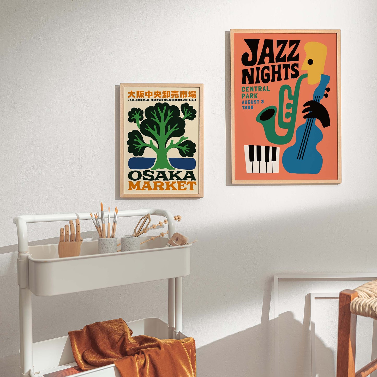 Jazz Nights Poster Print