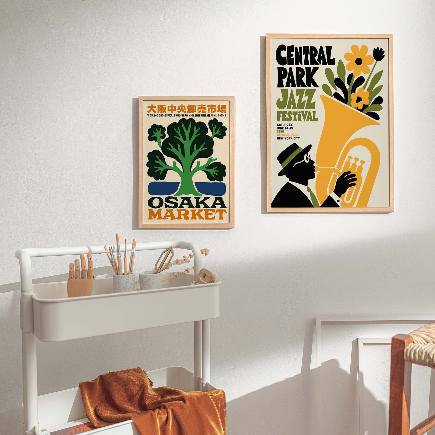 Central Park Jazz Festival Poster
