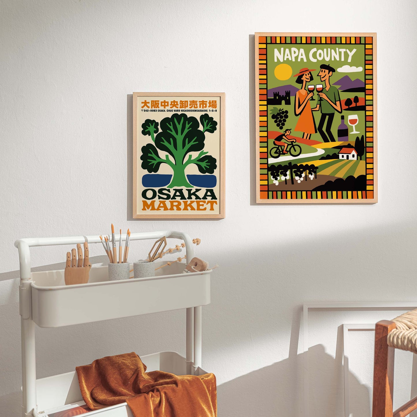 Napa County Wine Country Poster