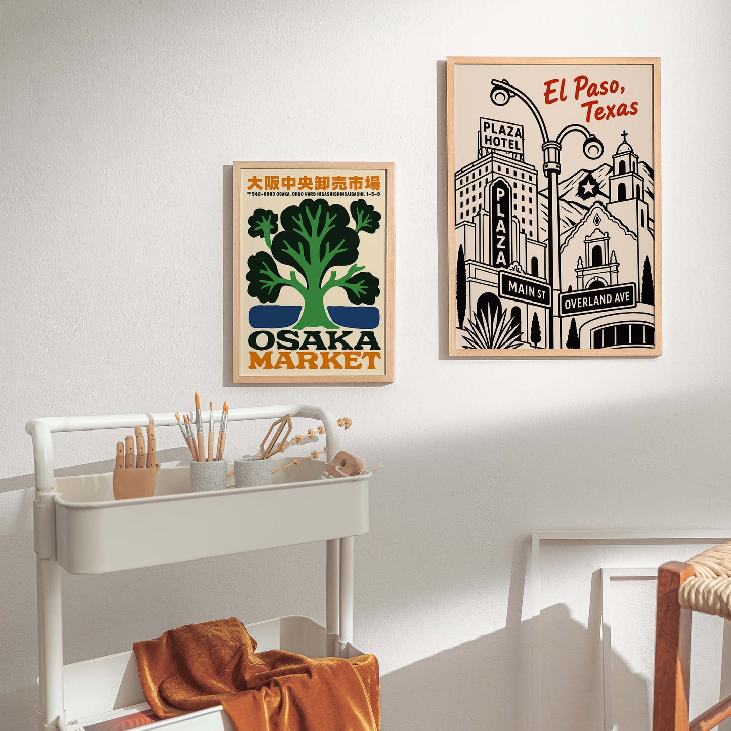 El Paso Texas Travel Poster