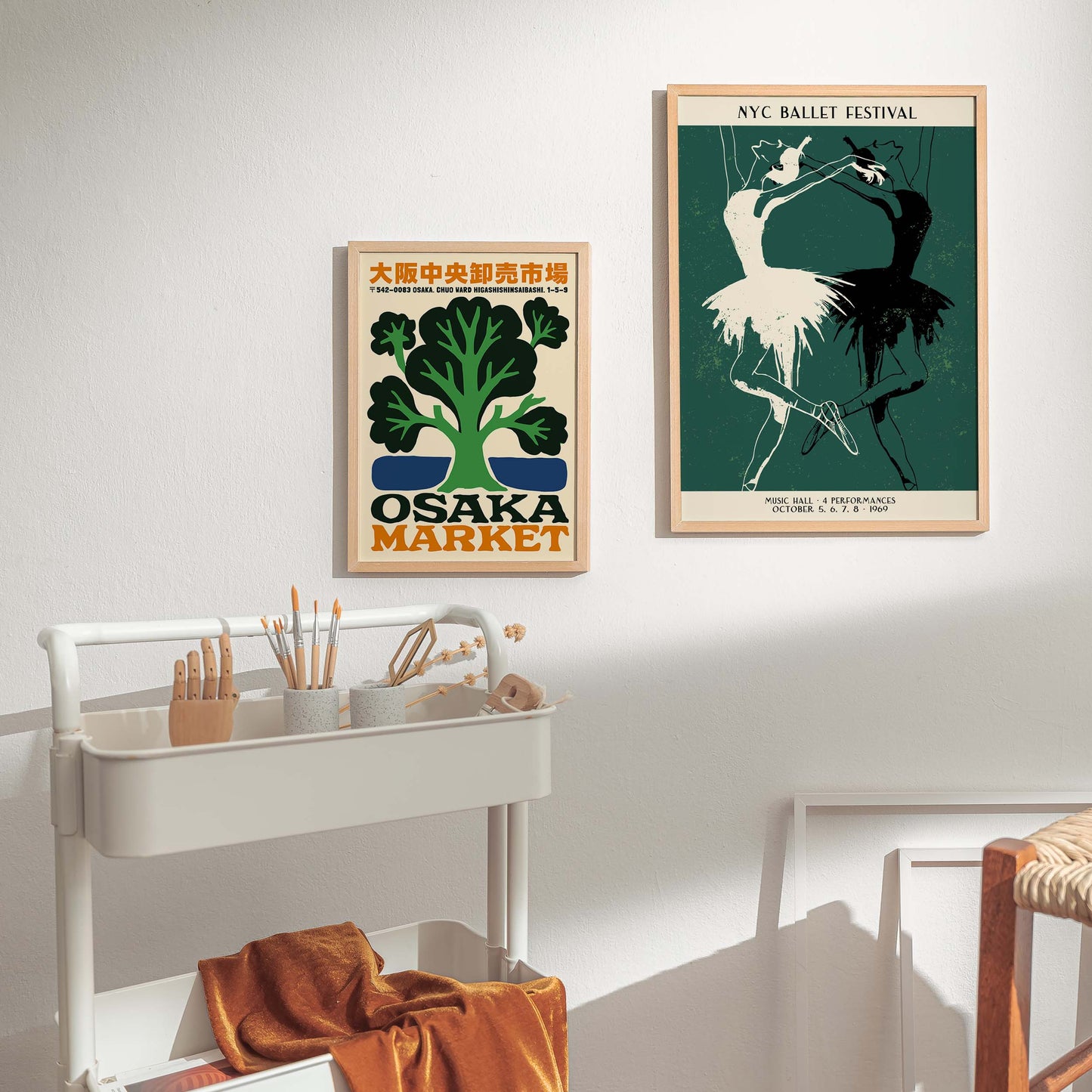 Ballet Dancers Poster For Living Room